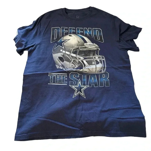 Dallas Cowboys Authentic men's blue large t-shirt - Picture 1 of 3